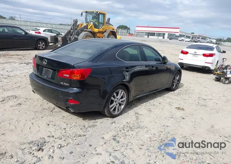 2006 Lexus Is 250 из США, поврежденный, VIN JTHBK262165007329